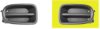 VAN WEZEL 3319596 Ventilation Grille, bumper